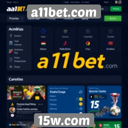 Recursos e funcionalidades do site a11bet.com